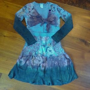 Fun, colorful boutique shirt & skirt